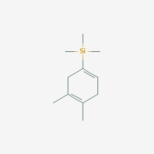 (4,5-Dimethyl-1,4-cyclohexadienyl)trimethylsilane