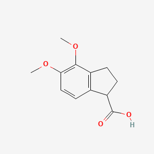 4,5-Dimethoxyindane-1-carboxylic acid