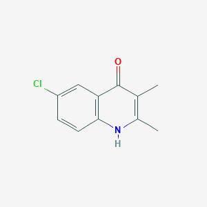 6-Chloro-2,3-dimethylquinolin-4-ol
