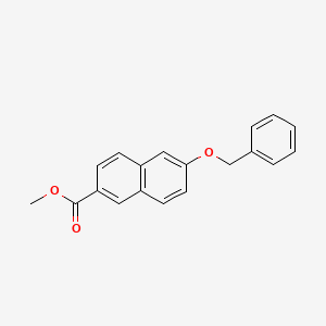 6-Benzyloxynaphthalene-2-carboxylic acid methyl ester