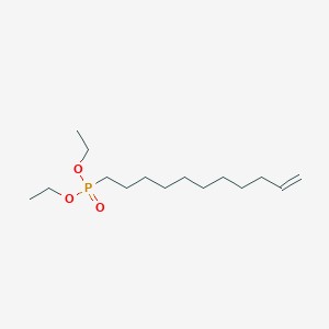 molecular formula C15H31O3P B8667592 Diethyl-10-undecenylphosphonate CAS No. 156125-40-5