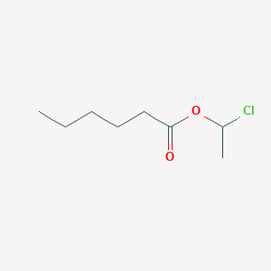 molecular formula C8H15ClO2 B8667598 1-Chloroethyl hexanoate CAS No. 73363-60-7