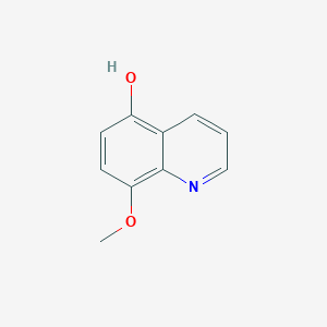 molecular formula C10H9NO2 B8667812 5-Hydroxy-8-methoxyquinoline 