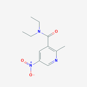 N,N-Diethyl-2-methyl-5-nitropyridine-3-carboxamide