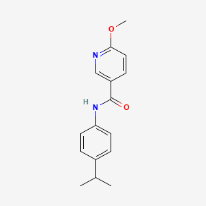 N-(4-isopropylphenyl)-6-methoxypyridine-3-carboxamide