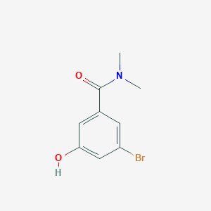 3-Bromo-5-hydroxy-N,N-dimethylbenzamide