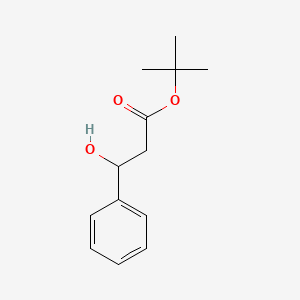 molecular formula C13H18O3 B8667984 tert-Butyl 3-hydroxy-3-phenylpropanoate CAS No. 5397-27-3