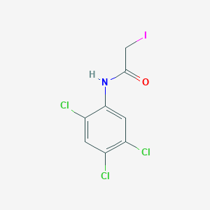 2-iodo-N-(2,4,5-trichlorophenyl)acetamide