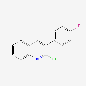 2-Chloro-3-(4-fluorophenyl)quinoline