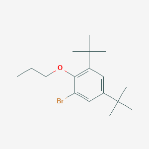 1-Bromo-3,5-di-tert-butyl-2-propoxy-benzene