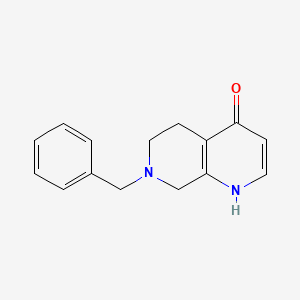 7-Benzyl-5,6,7,8-tetrahydro-[1,7]naphthyridin-4-ol