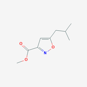 Methyl 5-isobutylisoxazole-3-carboxylate