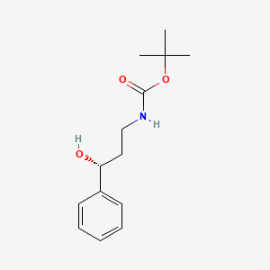 (R)-tert-Butyl (3-hydroxy-3-phenylpropyl)carbamate