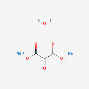 Disodium;2-oxopropanedioate;hydrate