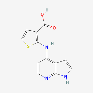 2-(1H-Pyrrolo[2,3-b]pyridin-4-ylamino)-thiophene-3-carboxylic acid