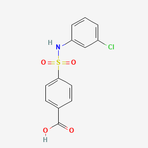 4-(N-(3-chlorophenyl)sulfamoyl)benzoic acid