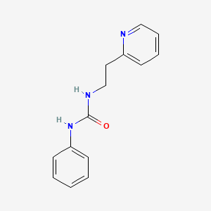 1-[2-(2-Pyridyl)ethyl]-3-phenylurea
