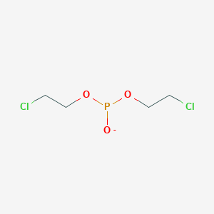 molecular formula C4H8Cl2O3P+ B086683 Bis(2-chloroethyl) phosphite CAS No. 1070-42-4