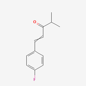 1-(4-Fluorophenyl)-4-methylpent-1-en-3-one