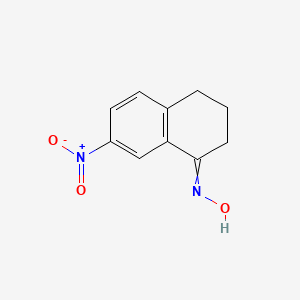 7-nitro-3,4-dihydro-2H-naphthalen-1-one oxime