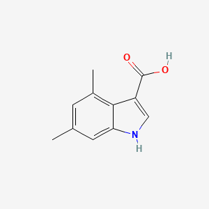4,6-dimethyl-1H-indole-3-carboxylic acid