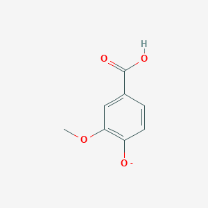 molecular formula C8H7O4- B8668496 Vanillate 