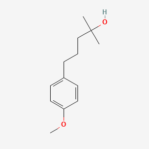 5-(4-Methoxyphenyl)-2-methylpentan-2-ol