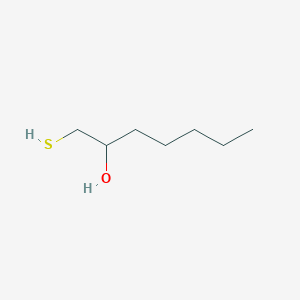 molecular formula C7H16OS B8668746 1-Sulfanylheptan-2-OL CAS No. 54555-55-4