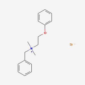 N-Benzyl-N,N-dimethyl-2-phenoxyethanaminium bromide