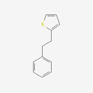 molecular formula C12H12S B8668945 2-(2-Phenylethyl)thiophene 