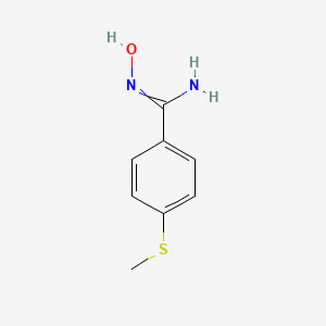 n-Hydroxy-4-methylsulfanyl-benzamidine