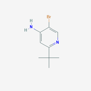 3-Bromo-4-amino-6-tert-butylpyridine