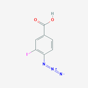 4-Azido-3-iodobenzoic acid