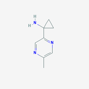 1-(5-Methylpyrazin-2-yl)cyclopropanamine