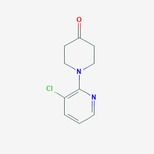 1-(3-Chloropyridin-2-yl)piperidin-4-one