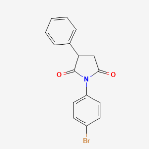 1-(4-Bromophenyl)-3-phenylpyrrolidine-2,5-dione