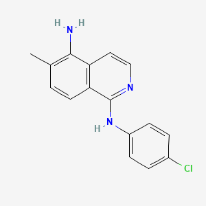 N1-(4-chlorophenyl)-6-methylisoquinoline-1,5-diamine