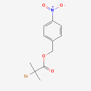 (4-Nitrophenyl)methyl 2-bromo-2-methylpropanoate