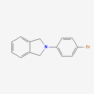 2-(4-Bromophenyl)-2,3-dihydro-1h-isoindole