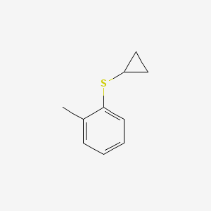 1-(Cyclopropylsulfanyl)-2-methylbenzene