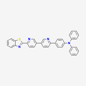 4-(6'-(benzo[d]thiazol-2-yl)-3,3'-bipyridin-6-yl)-N,N-diphenylaniline