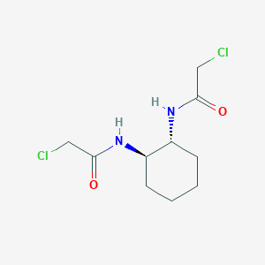 N,N'-bis(chloroacetyl)-trans-1,2-diaminocyclohexane