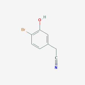 4-Bromo-3-hydroxyphenylacetonitrile