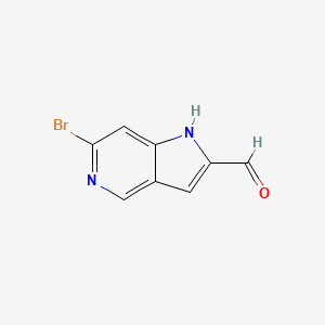 6-Bromo-1H-pyrrolo[3,2-c]pyridine-2-carbaldehyde