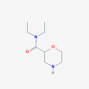 N,N-diethylmorpholine-2-carboxamide