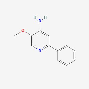4-Pyridinamine,5-methoxy-2-phenyl-