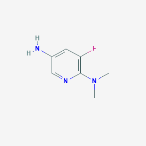 molecular formula C7H10FN3 B8669795 MFCD17168444 