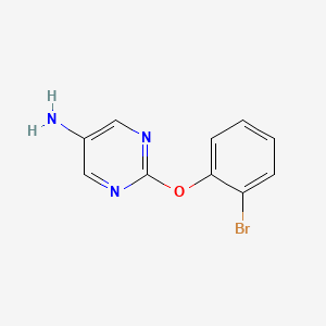 2-(2-Bromophenoxy)pyrimidin-5-amine
