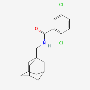 molecular formula C18H21Cl2NO B8670025 N-[(adamantan-1-yl)methyl]-2,5-dichlorobenzamide 