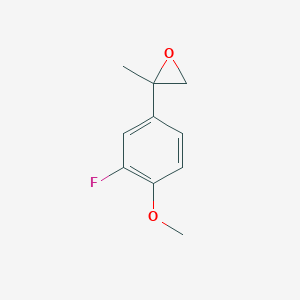 2-(3-Fluoro-4-methoxyphenyl)-2-methyloxirane